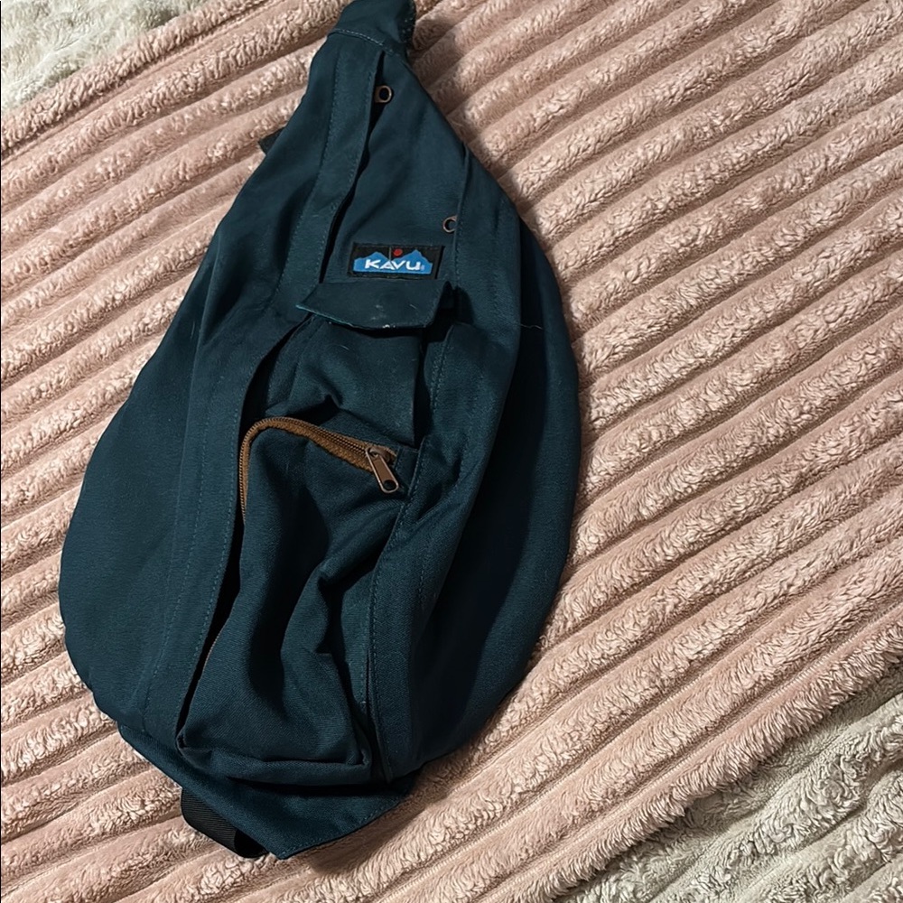 Kavu Black Belt Bag Sporty Design